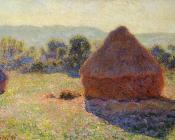 克劳德 莫奈 : Grainstacks in the Sunlight, Midday